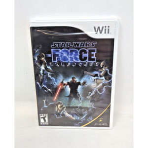 NEW Star Wars: The Force Unleashed (Nintendo Wii, 2008) Factory Sealed!